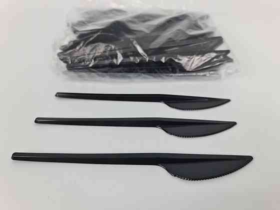 Ніж одноразовий чорний Андрекс (100 шт.) Харків