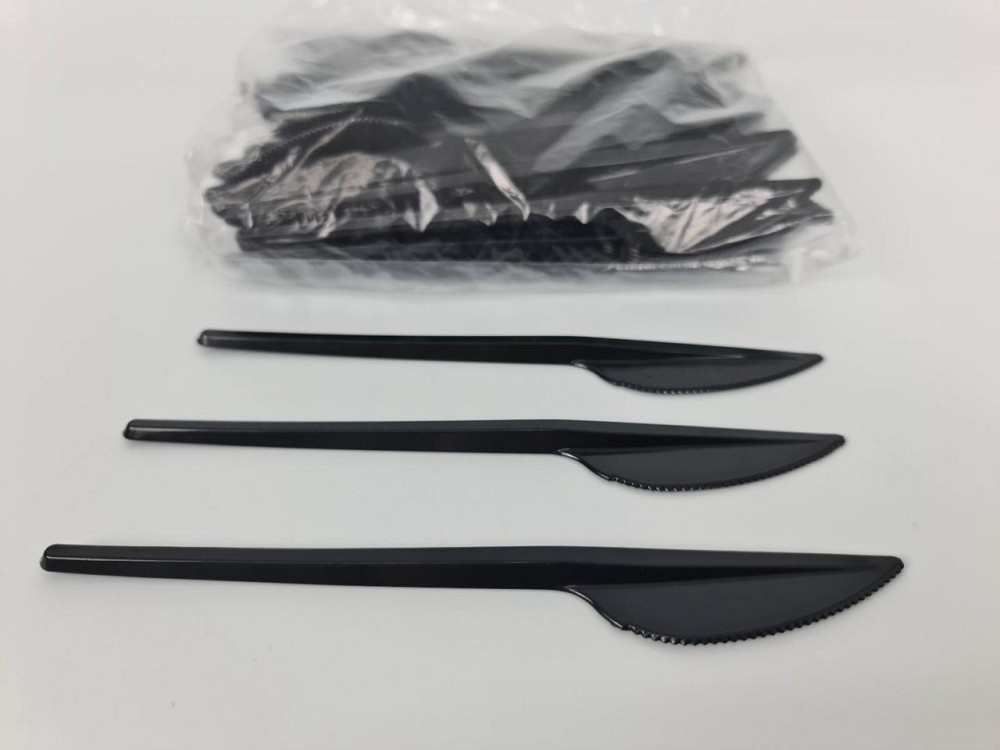 Ніж одноразовий чорний Андрекс (100 шт.) Харків - фото 3