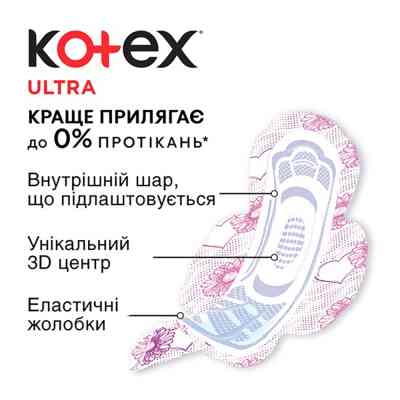 Гигиенические прокладки Kotex Ultra Normal 30 шт. (5029053569093) Винница