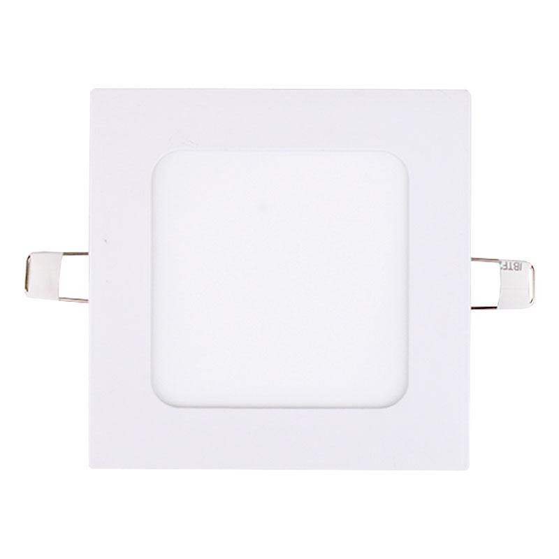 Потолочный светодиодный светильник встраиваемый квадратный 6 Вт 4100К Киев - изображение 1