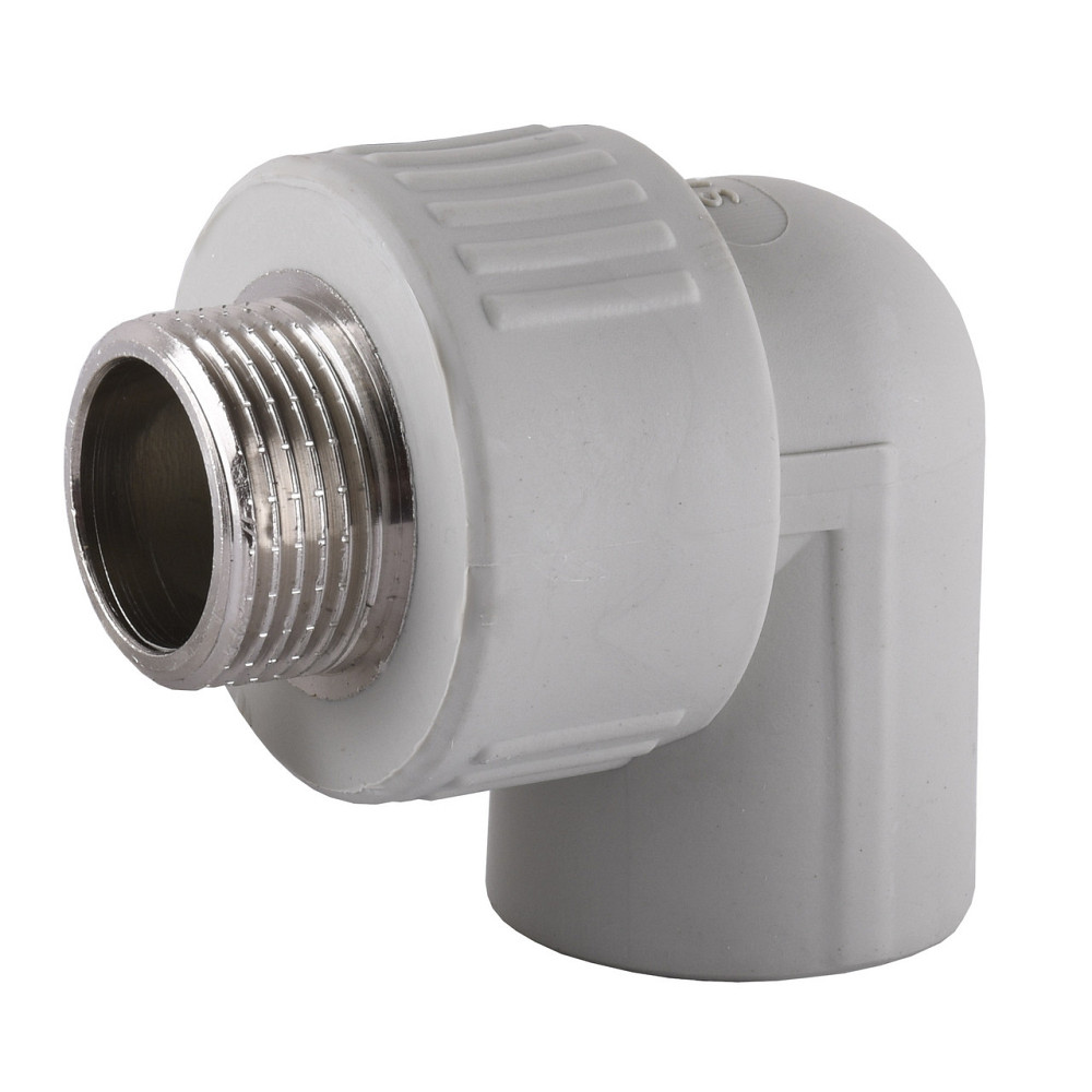 Кутник 90 зовнішня різьба Vsplast PPR ф32х3/4″ 1010 (000003476) Київ - фото 1