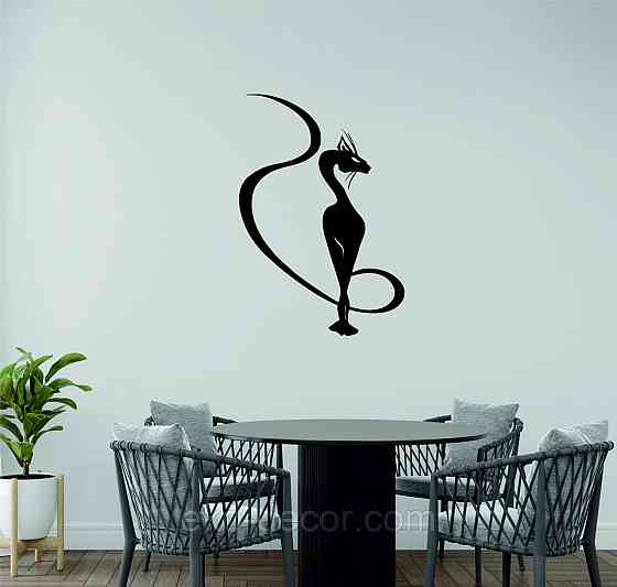 Декоративное настенное 3D Панно «Кот» Декор на стену с объемом Киев