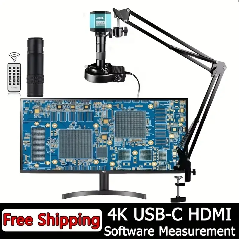 Цифровой видеомикроскоп Eakins 48Мп с подсветкой и пультом Киев - изображение 3