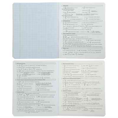 Зошит ZiBi предметний BLACK 48 аркушів клітинка, фізика (ZB.1700-05) Вінниця