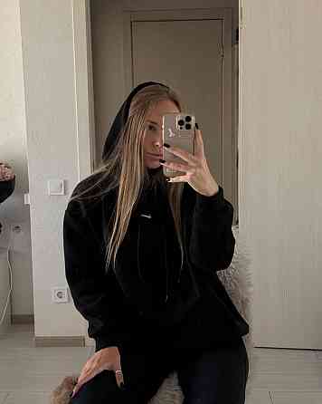 Женская базовая теплая худи трехнитка на флисе Одесса