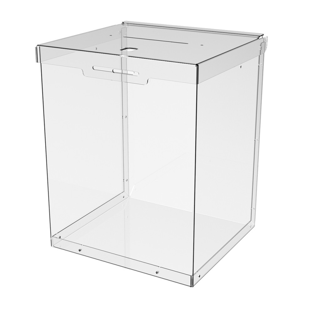 Ящик EKOSTAR с замком для пожертвований и сбора денег 200x180x250. Объем 9 литров Киев - изображение 2