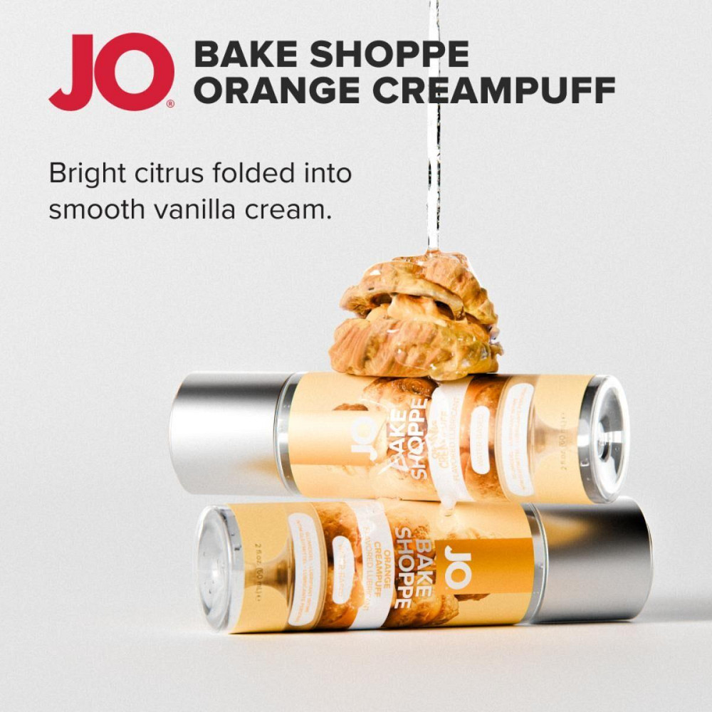Лубрикант на водній основі JO Bake Shoppe - Orange Creampuff 60 мл, без цукру та парабенів Sex Aura Київ - фото 5