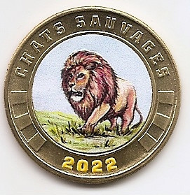 Фентезі - Tromelin - 3 франка 2022 / UNC Лев Полтава - изображение 1