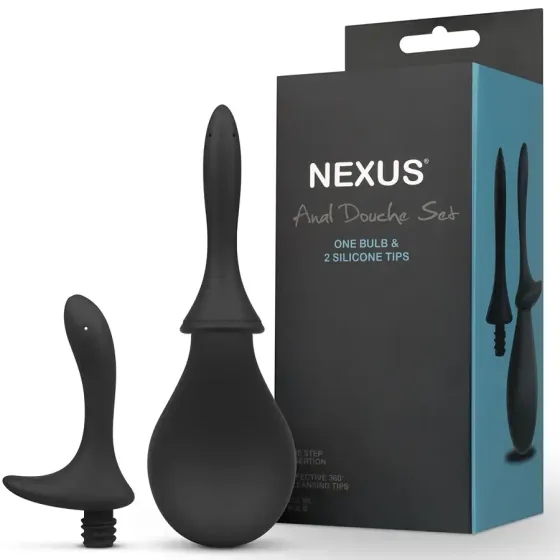 Анальний душ із двома насадками Nexus ANAL DOUCHE SET 260 ml Львів
