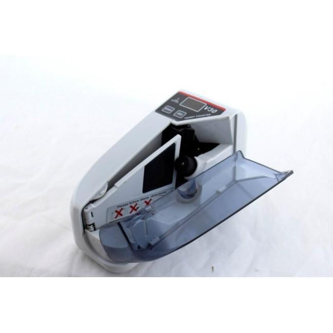 Портативная счетная машинка для денег V30  на 100 купюр, От сети 220 или от 4 АА батареек,Функция сумирования Одесса - изображение 3