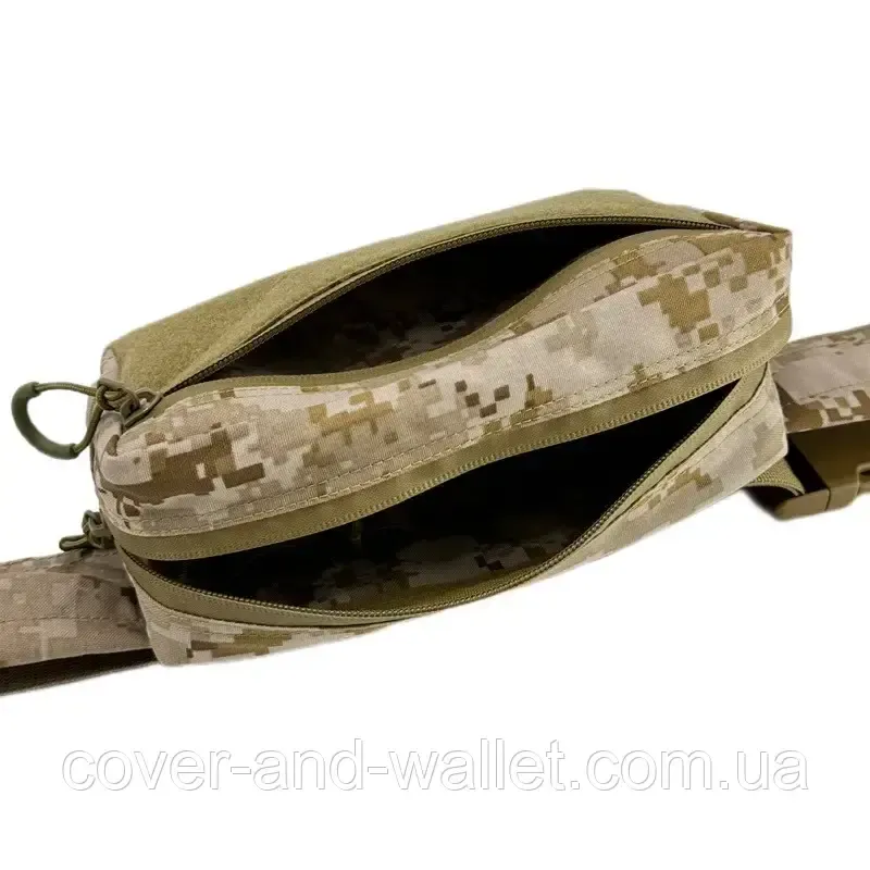 Небольшая тактическая сумка бананка desert multicam (велкро) (АОР-1) Киев - изображение 5