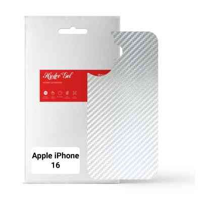 Плівка захисна Armorstandart for Back Panel Apple iPhone 16 Carbone Silver (ARM79602) Вінниця