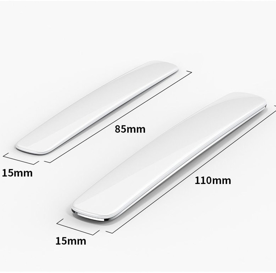 Захисна накладка для автомобільних дверей Baseus Streamlined Car Door Bumper CRFZT-02 (Біла, 4шт) Николаев - изображение 9