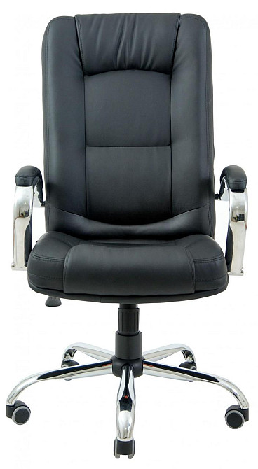 Офісне Крісло Керівника Richman Alberto Fly 2230 Підлокітник-труба Хром М1 Tilt Чорний Київ - фото 2