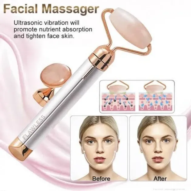 Масажер FLAWLESS Facial Roller Massager 7112 Київ - фото 1