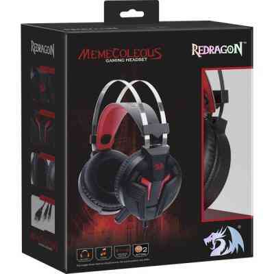 Наушники Redragon Memecoleous Black-Red Vibration (75096) Винница