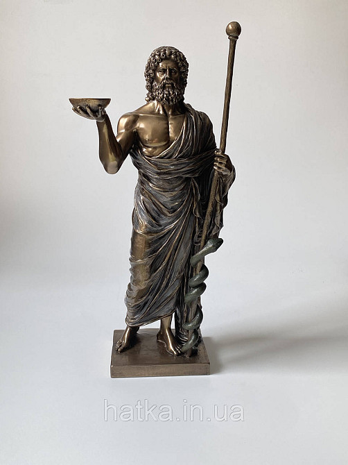 Статуэтка Veronese Гиппократ великий врач 32,5*14  см полистоун с бронзовым покрытием 72739A4 Киев - изображение 2