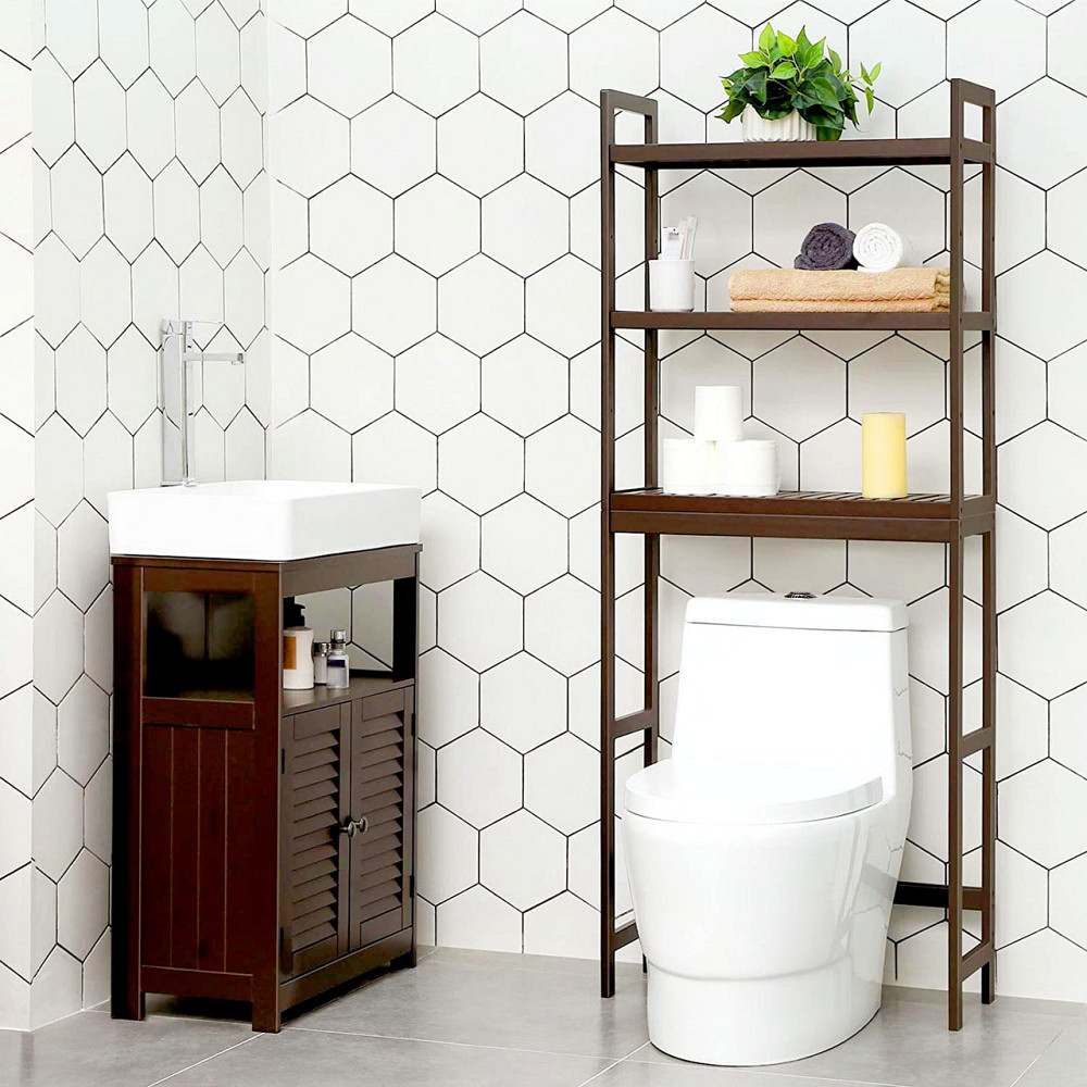 Стелаж над унітазом "Рамта" капучино Миколаїв - фото 4