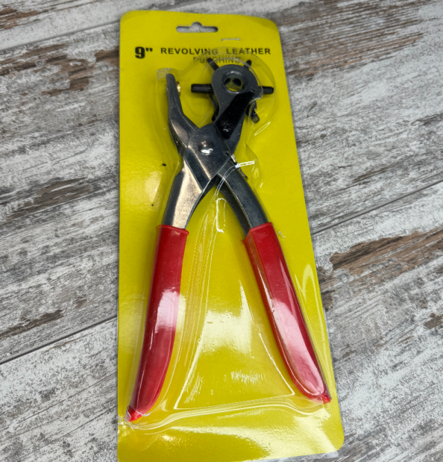 Дырокол револьверный для кожи, ткани и картона, 6 насадок 2–4.5 мм Киев - изображение 1