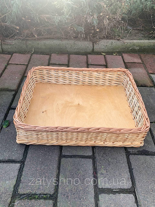 Корзина плетеная лоток из лозы Киев - изображение 7