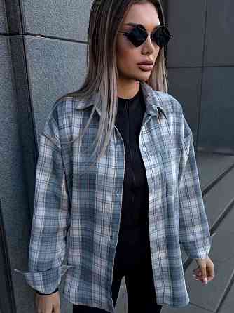 Жіноча сорочка в клітинку ( з накатом) Одеса