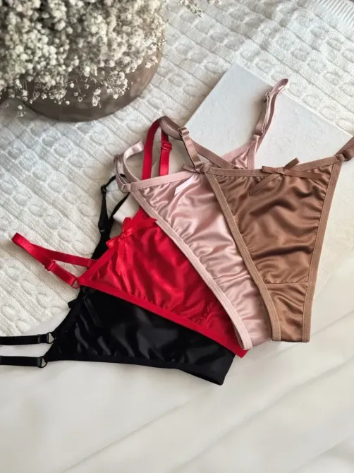 Стрінги на регуляторах (Червоний колір, розмір S,M) Київ - фото 1
