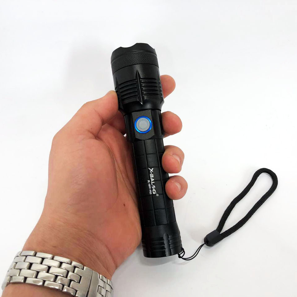 Ручной фонарик led Bailong X-Balog BL-B99-P50, Фонарики для экстренных ситуаций EP-577 и аварий Киев - изображение 10