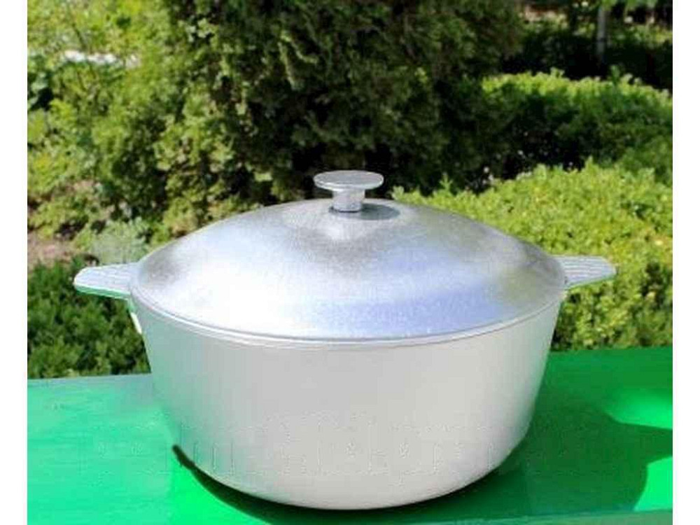 Каструля з кришкою 5,00л ТМ ПОЛІМЕТ Київ - фото 1