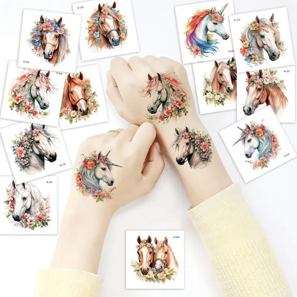 Набор временных татуировок 