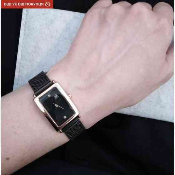 Жіночий наручний годинник Shengke Victoria (Чорний) Київ