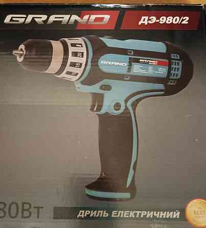 Новый шуруповерт Grand сетевой. Харьков