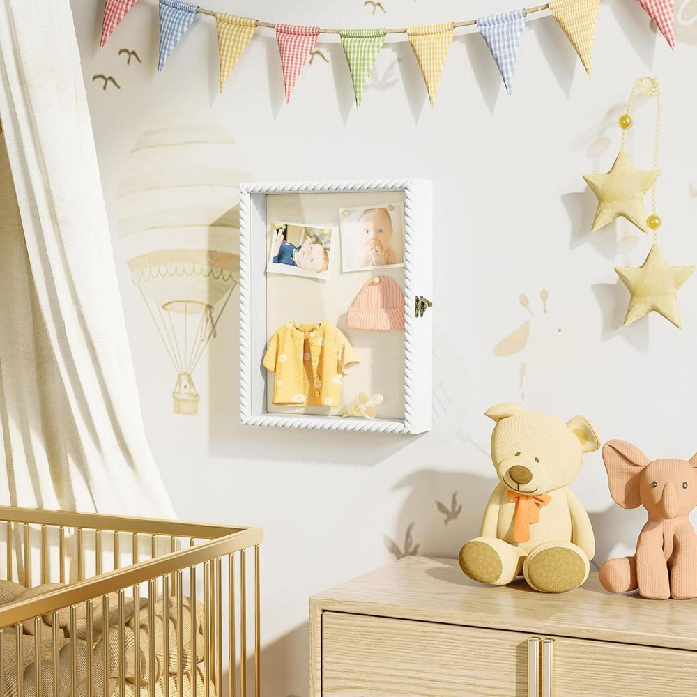 Рамка для фото Alsonerbay 101580018 белая 28×35 см 3D Twist наполняемая со стеклом глубина 4 см MDF Киев - изображение 7