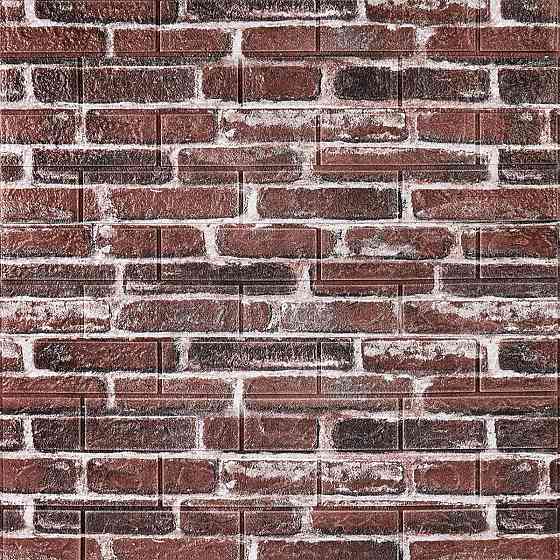 Декоративная 3D панель самоклейка 700x770x5мм Кирпич красный Екатеринославский (043) SW-00000031 Днепр
