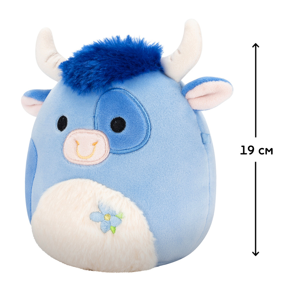 М'яка іграшка Squishmallows - Бик Бермайє (19 cm) Дніпро - фото 2
