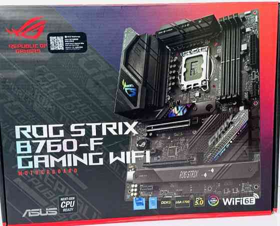 Материнська плата: ASUS ROG Strix B760-F Wi-Fi Ігрова. Київ