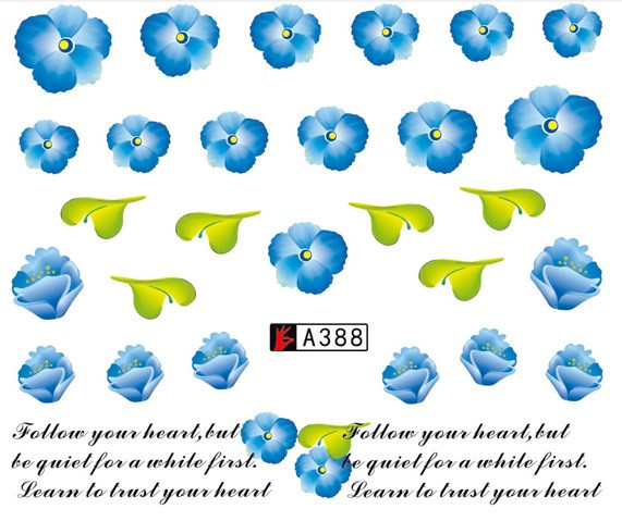 Водные наклейки для ногтей А388 Киев - изображение 1