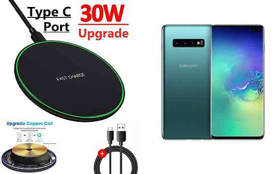 Беспроводное зарядное устройство Copper до 30W для Motorola ThinkPhone, USB-C, LED Киев