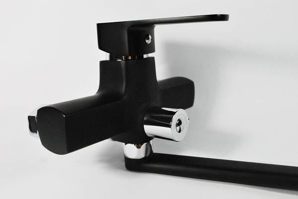 Змішувач для ванни MIXXUS MISSOURI 006 (EURO) BLACK, чорний Харків - фото 4