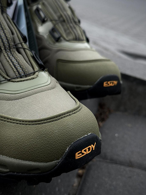 Военные тактические демисезонные ботинки олива, мужская износостойкая обувь весна-осень, прошитые, дышащие Львов - изображение 7