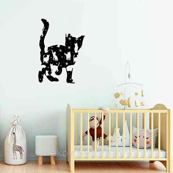 Декоративное настенное 3D Панно «Котёнок» Декор на стену с объемом Киев