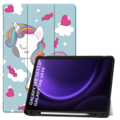 Чохол до планшета BeCover Flexible TPU Mate Samsung Tab S9 (SM-X710/SM-X716)/S9 FE (SM-X510/SM-X516B) 11.0" Unicorn (712536) Вінниця - фото 1