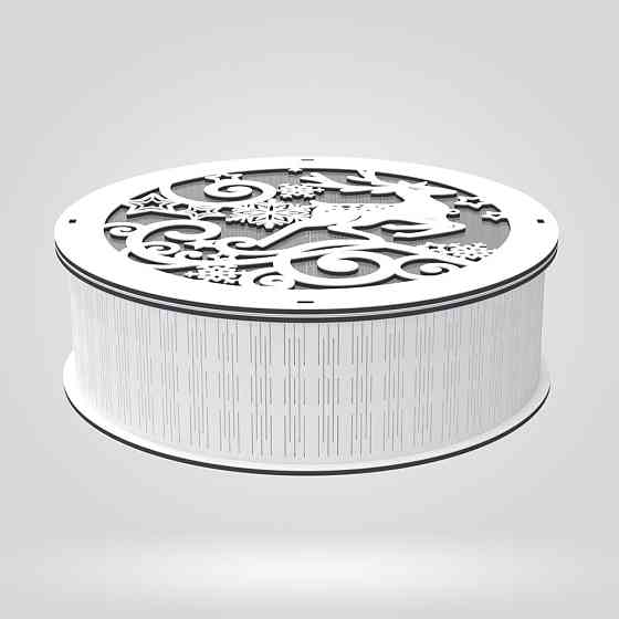 Подарочная коробка EKOSTAR d200 h60 Киев