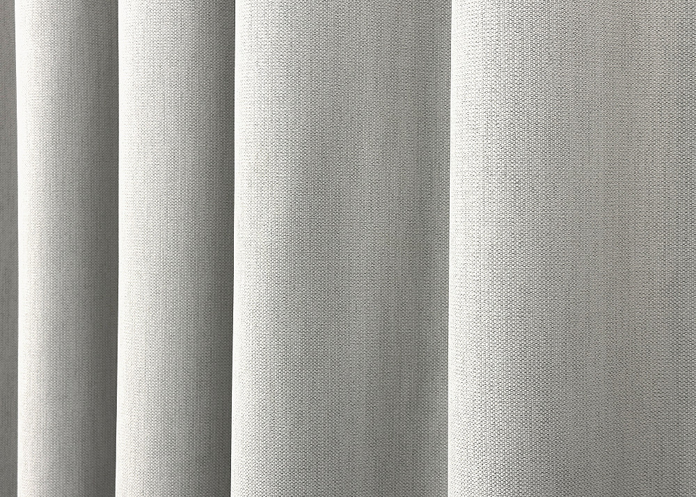 Двусторонняя шторная ткань блэкаут с льняной фактурой, коллекция “Scandi” цвет пепельный 1898ш Киев - изображение 4