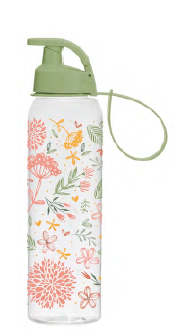 Пляшка для води Herevin Hanger-Botanic 0.750 л (161405-157) (7023432) Київ