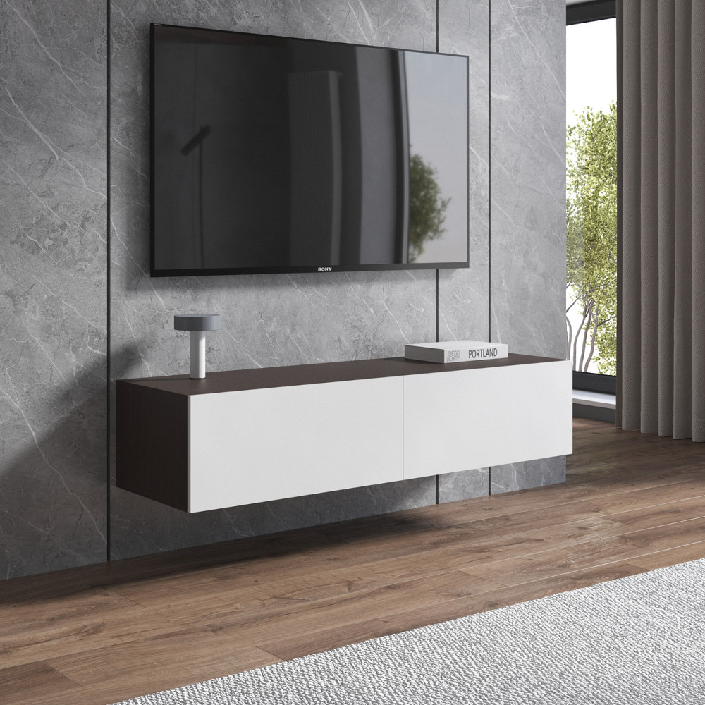 Тумба под телевизор VAYS, навесная тумбочка M-18 Львов - изображение 8