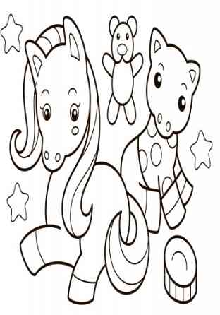 Детская водная раскраска : Игрушки 734011, 8 страниц Винница