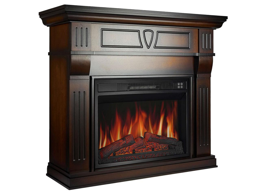 Камінокомплект ArtiFlame Beethoven AF23S махагон коричневый антик з обігрівом і звуком горіння вогню Львів - фото 1