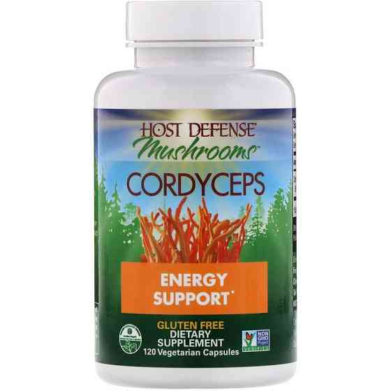 Энергетическая поддержка с кордицепсом (Cordyceps Energy Support) 1000 мг 120 капсул Киев