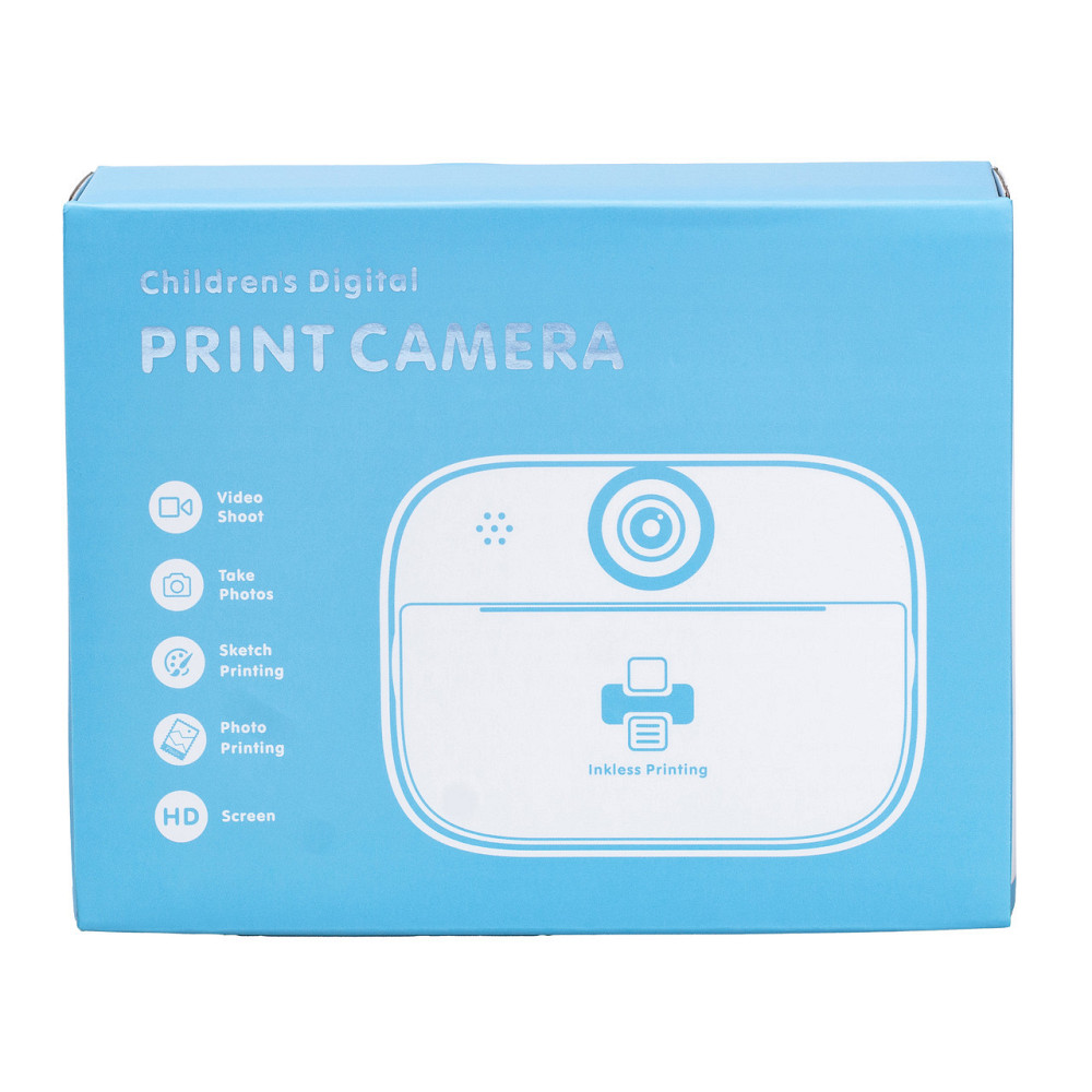 Дитяча фотокамера з миттєвим друком знімків «Зайчик» синій HPS1BL Київ - фото 9