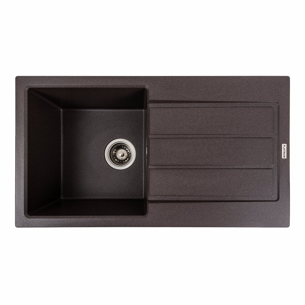 VALESO Гранітна мийка для кухні VALESO SOLID 7843 матова Гренадін Київ - фото 3